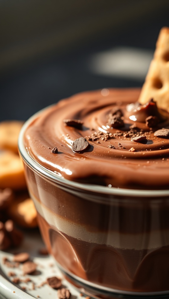 Fudgy Hot Chocolate Dip