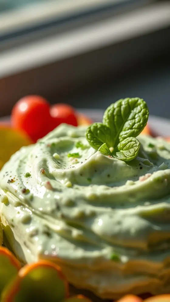 Grinchy Mint Party Dip