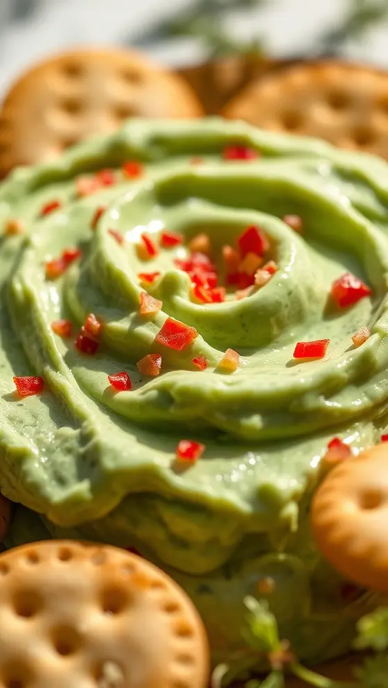 Holiday Green Sweet Dip