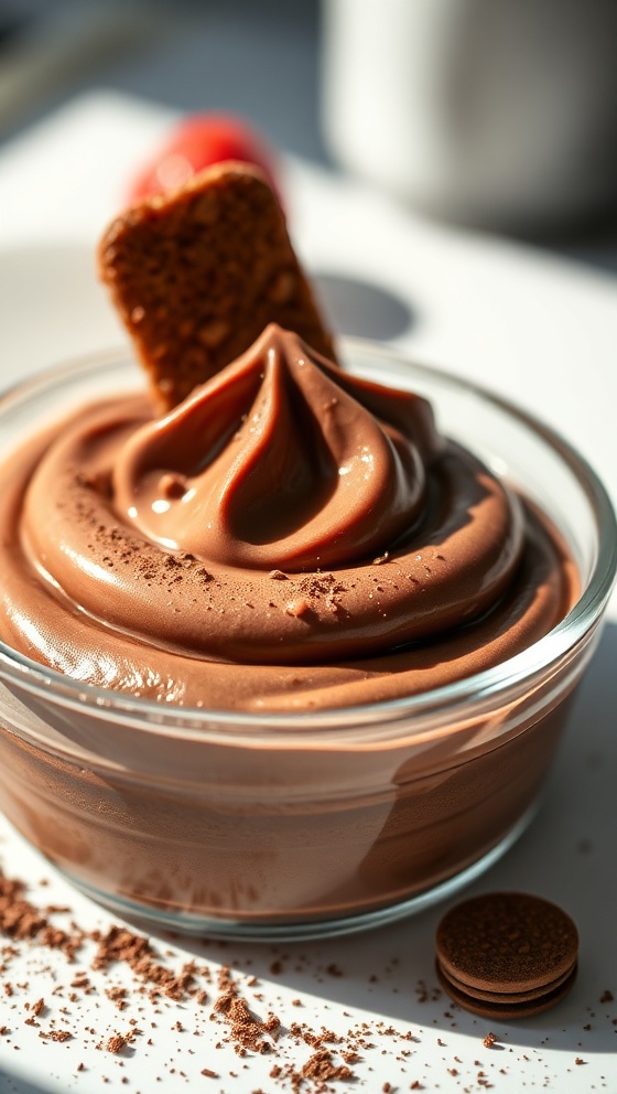 Silky Cocoa Cream Dip