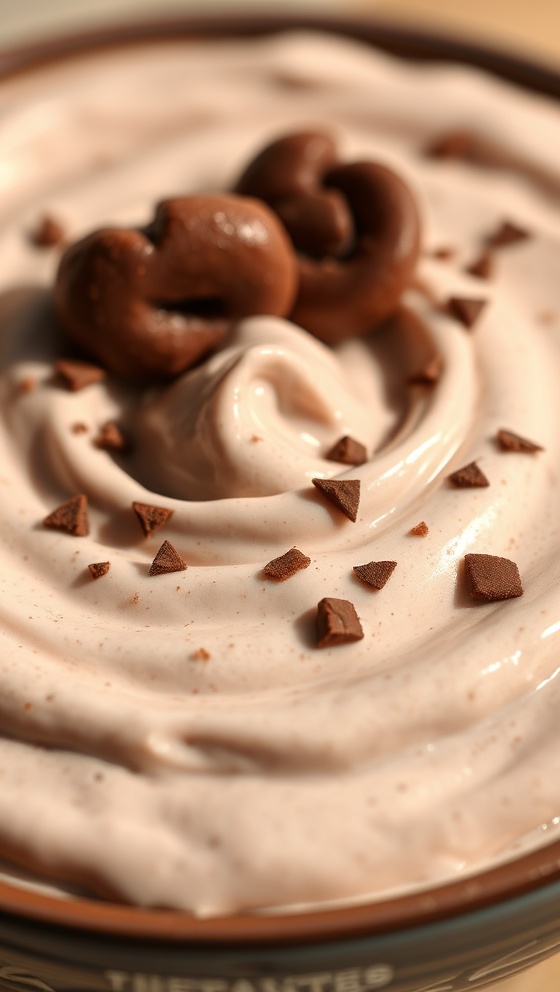 Velvety Hot Cocoa Cream Dip