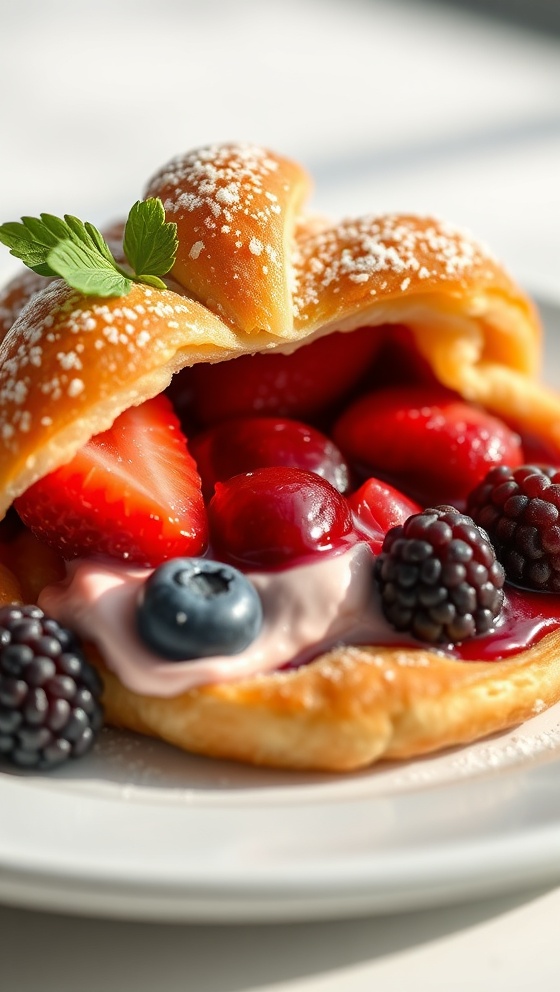 Berry Croissant Dessert