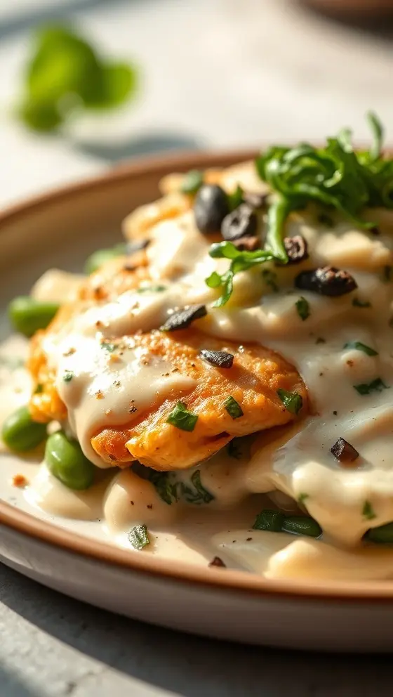 Classic Creamy Chicken Florentine
