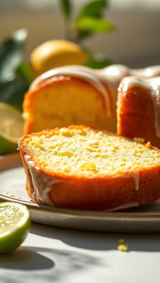 Lemon Lime Pound Cake