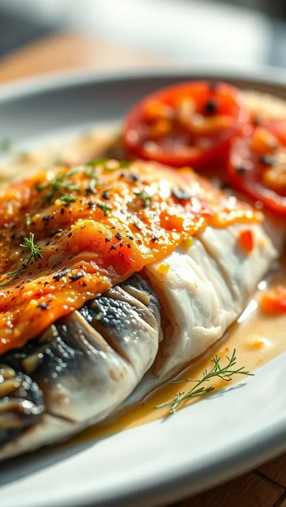 Mediterranean Baked Fish