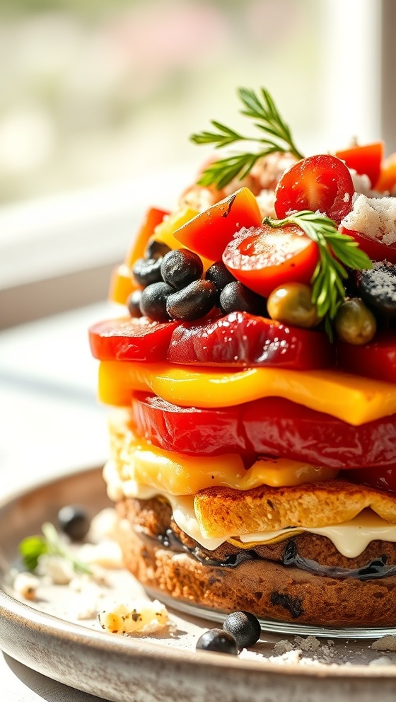 Mediterranean Layered Delight