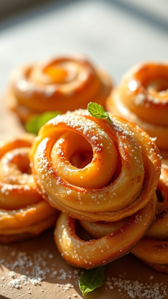 Mediterranean Puff Pastry Spirals
