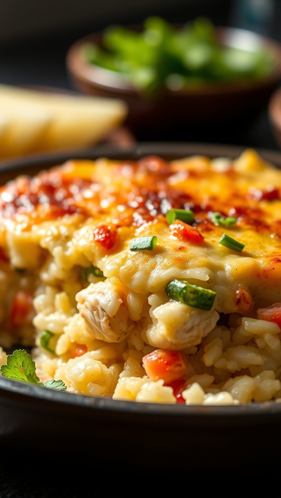 No Peek Chicken Rice Casserole
