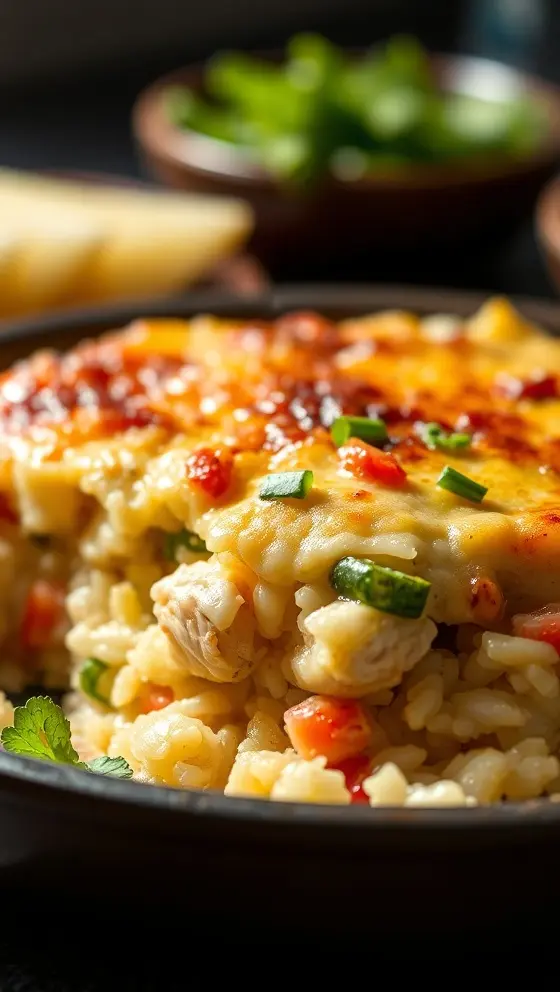 No Peek Chicken Rice Casserole