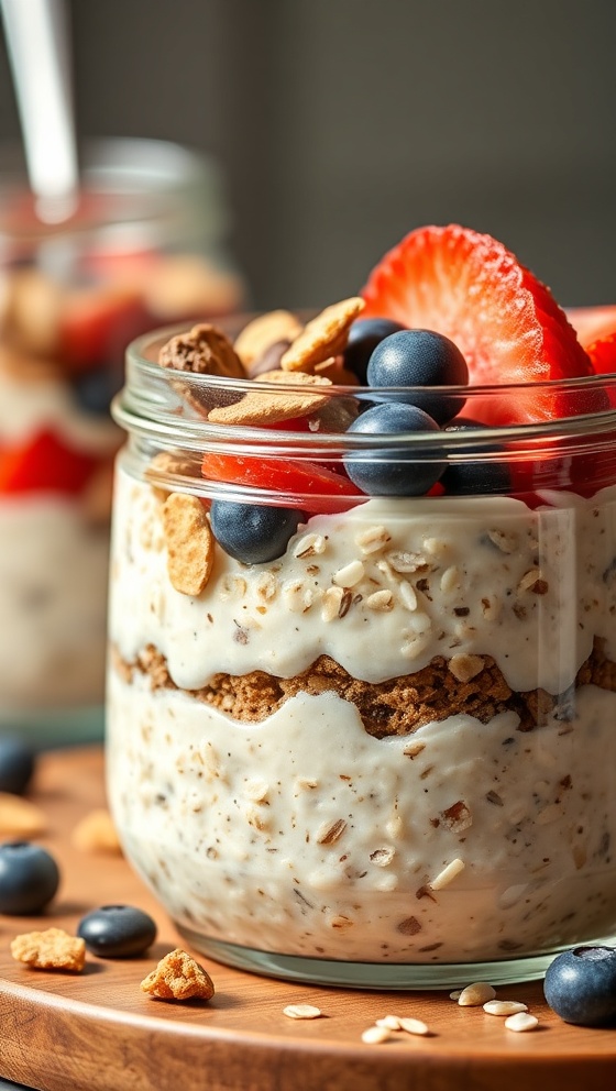 Protein Packed Overnight Oats