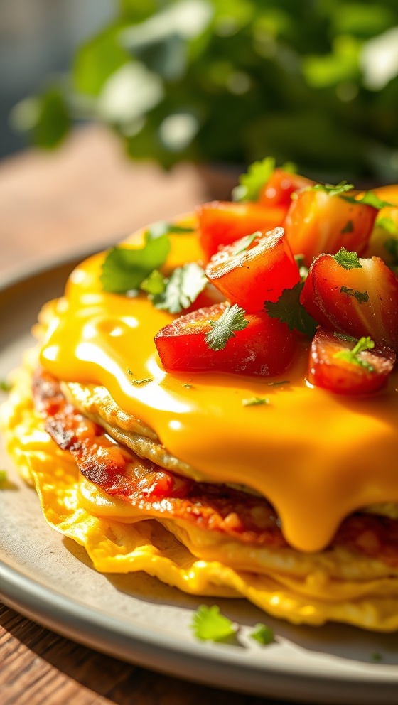 Southwest Sunrise Omelette