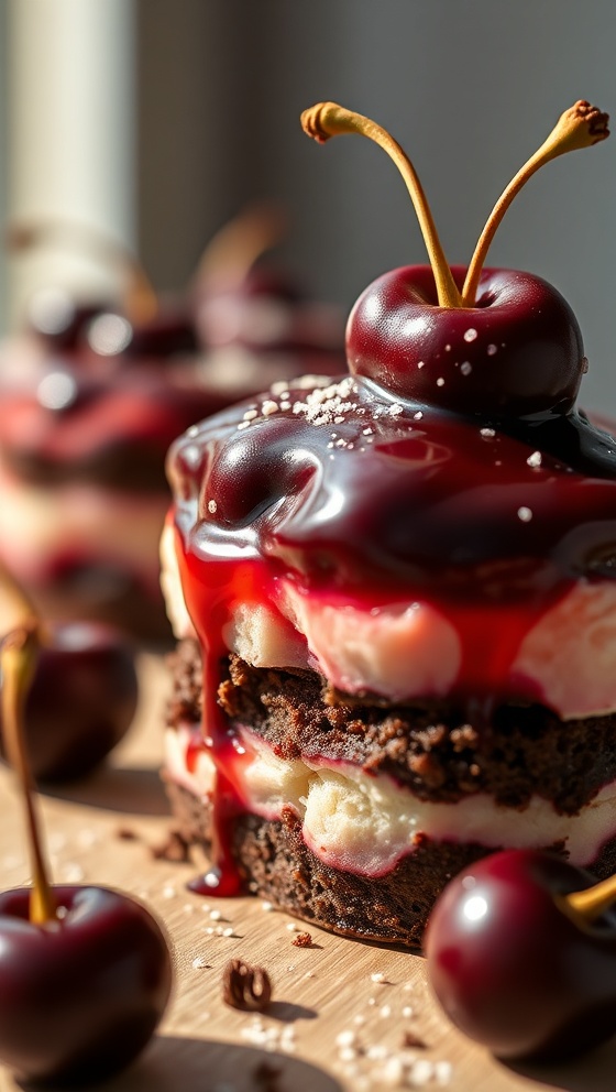 Chocolate Cherry Breakfast Delight