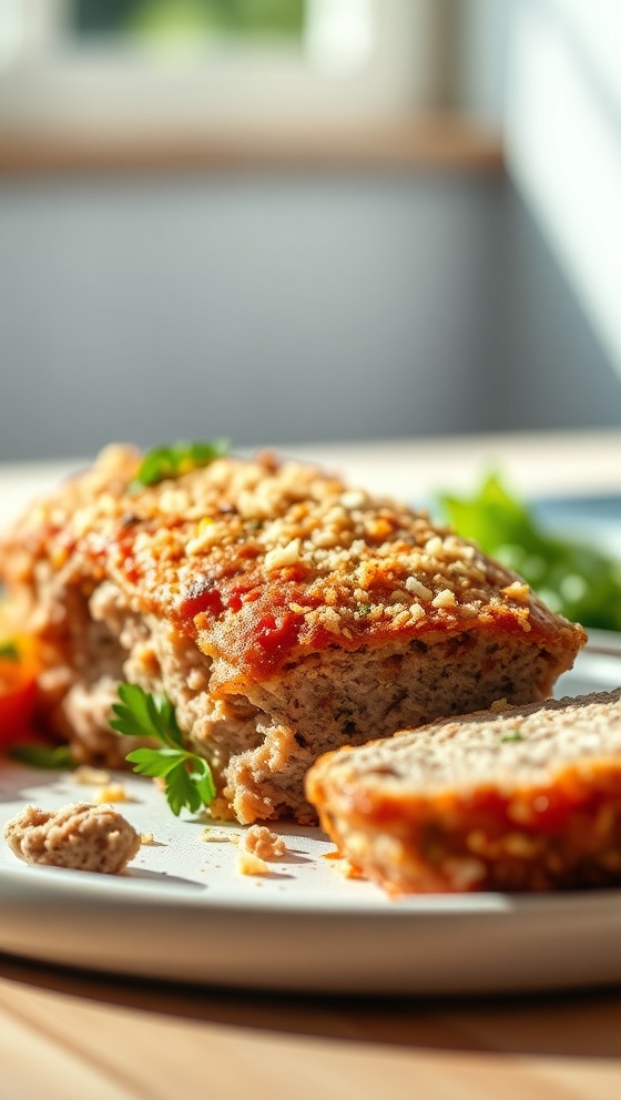 Parmesan Crusted Meatloaf