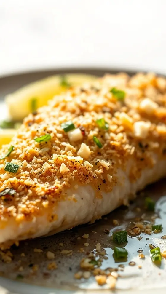 Parmesan Crusted Tilapia