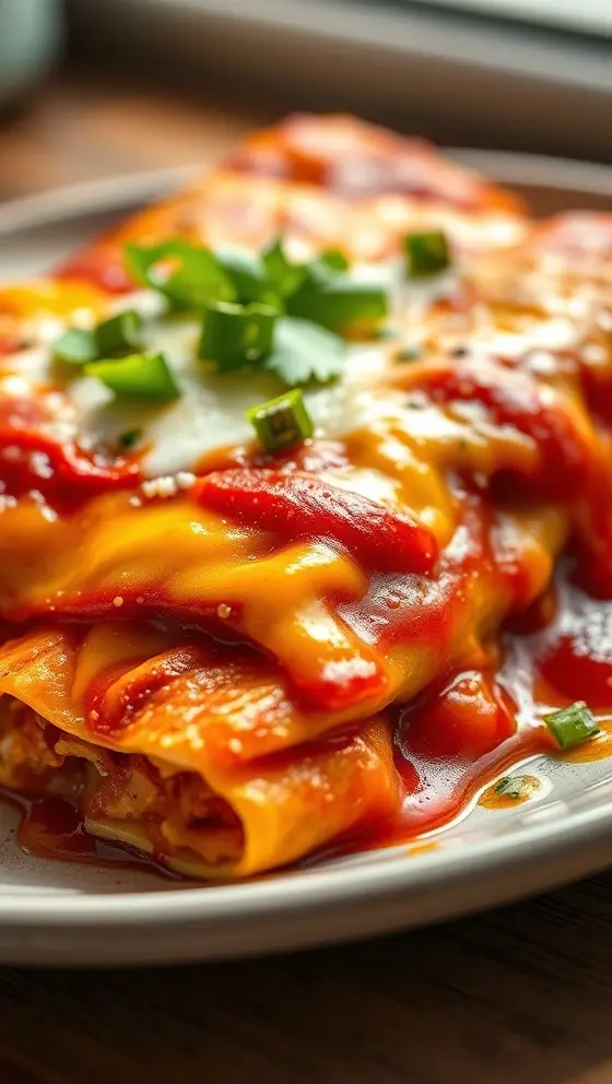 Southern Breakfast Enchiladas