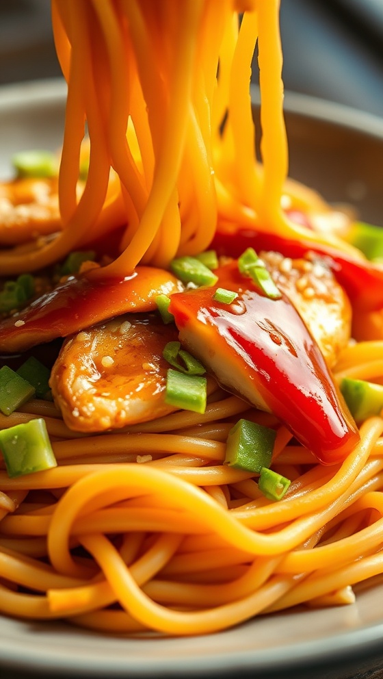 Teriyaki Chicken Noodles
